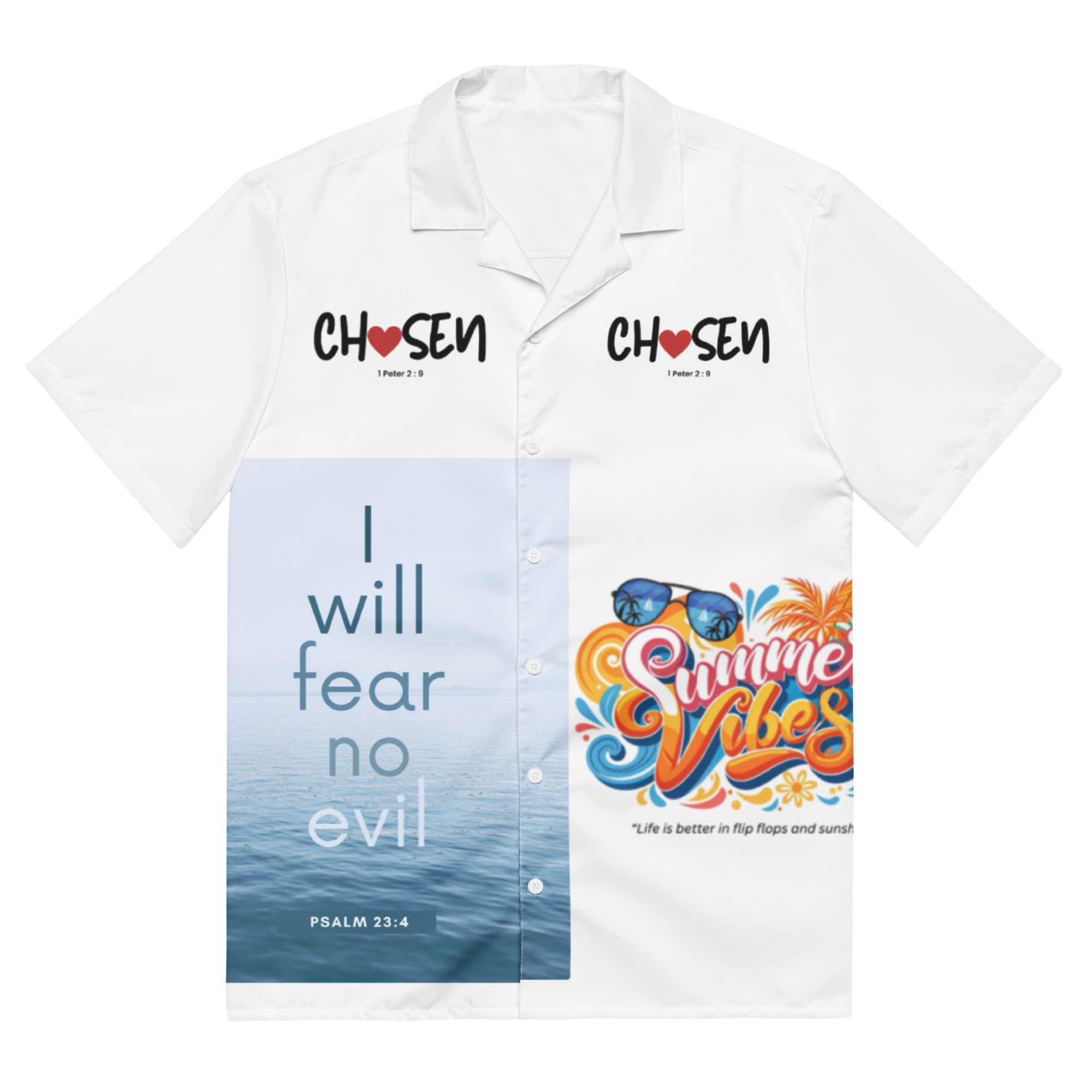 Unisex button shirt