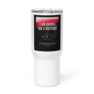Travel mug with a handle