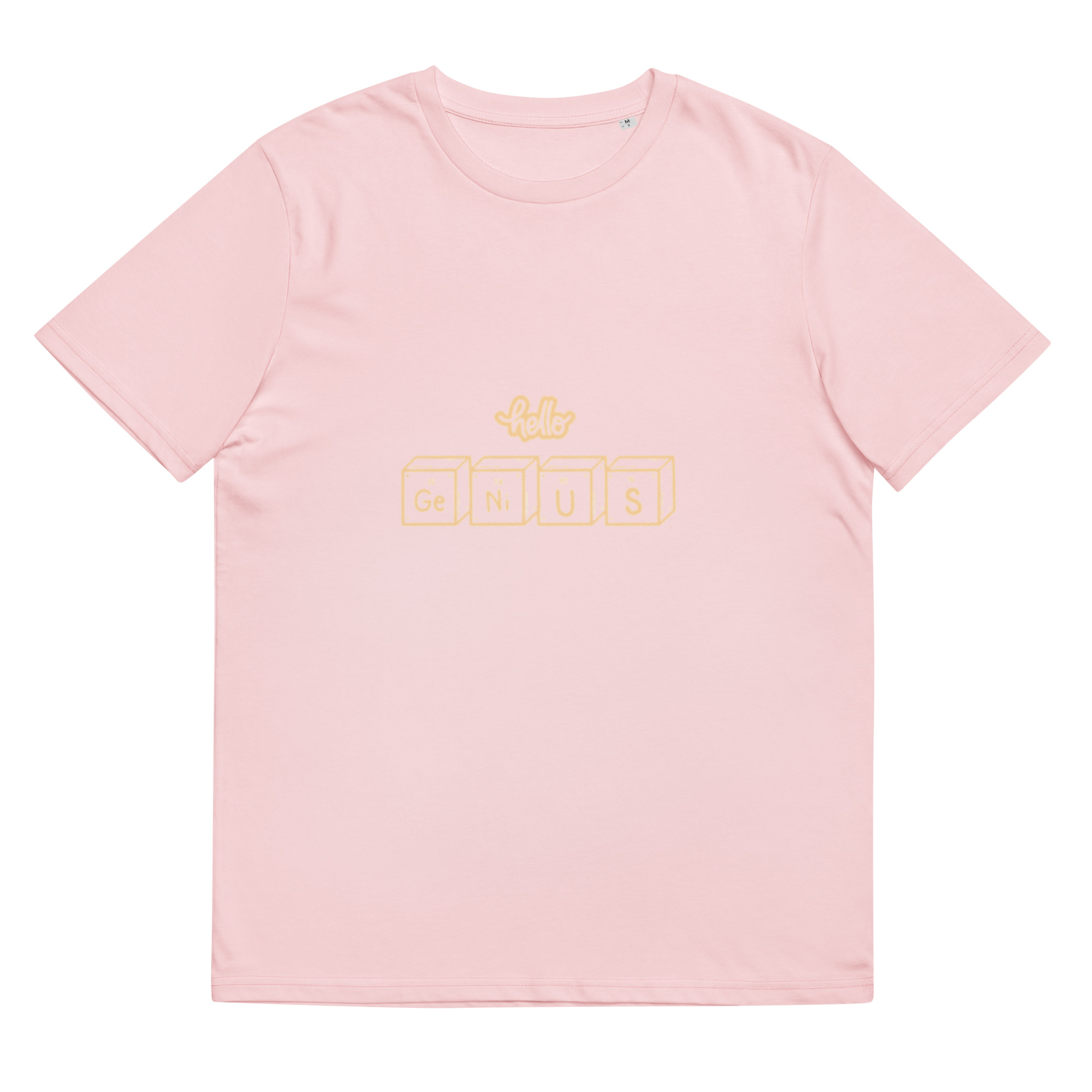 Unisex organic ribbed neck t-shirt - Image 11