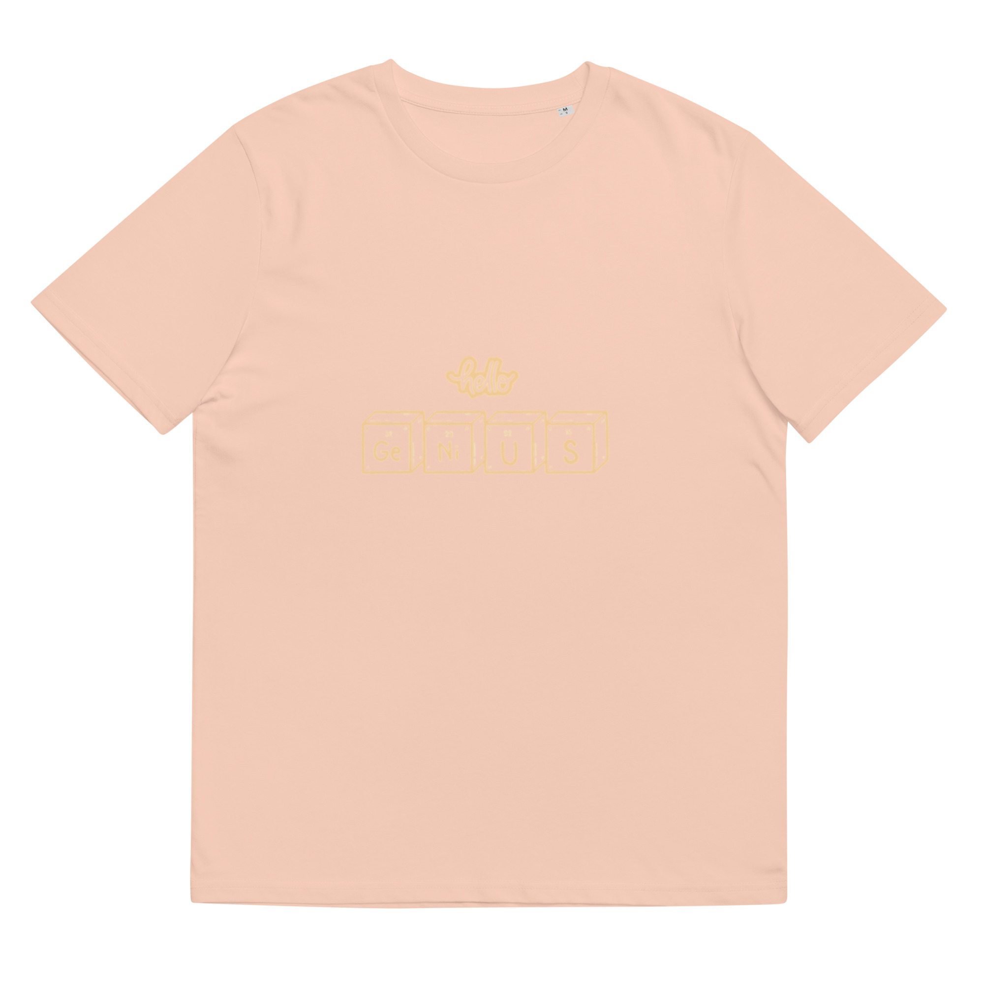 Unisex organic ribbed neck t-shirt - Image 14