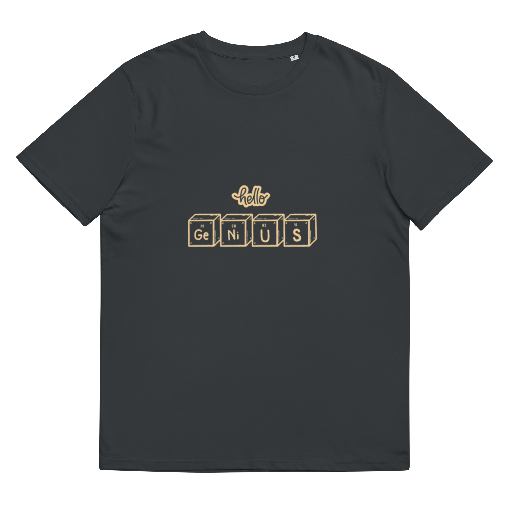 Unisex organic ribbed neck t-shirt - Image 15